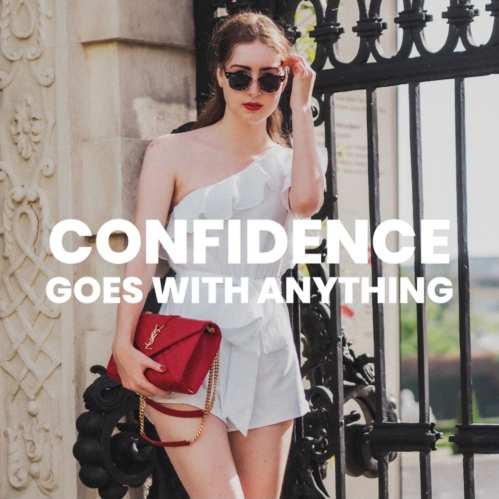 Confidence Goes With Anything
